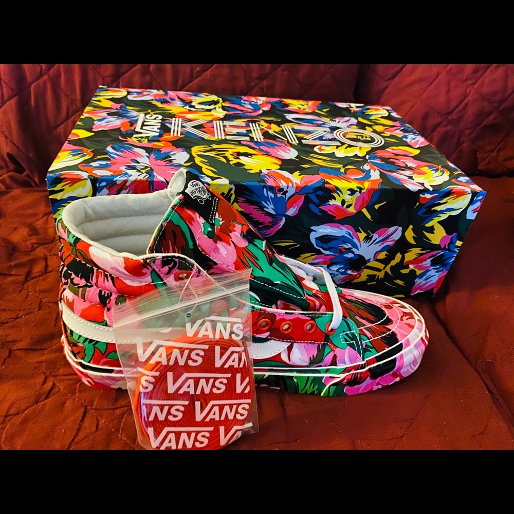 Kenzo High Top Designer Vans
